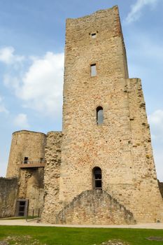 Turn of the castle of useldange transform in town hall to the Grand Duchy of Luxembourg