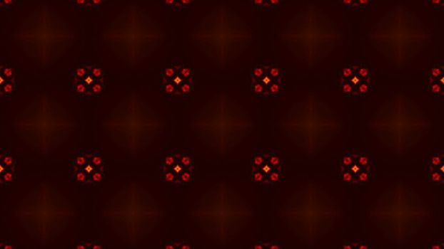 Abstract background with digital kaleidoscope. 3d rendered