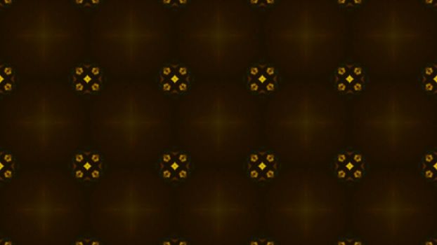 Abstract background with digital kaleidoscope. 3d rendered