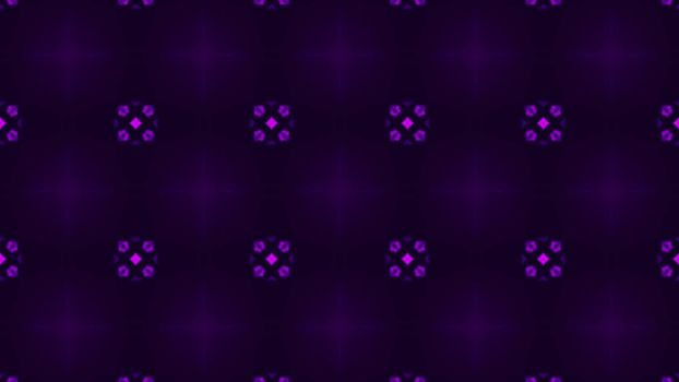 Abstract background with digital kaleidoscope. 3d rendered