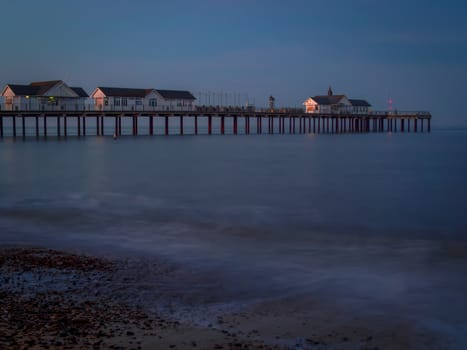 Nighttime at Southwold Pier