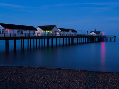 Nighttime at Southwold Pier