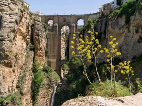 View of the New Bridge in Ronda