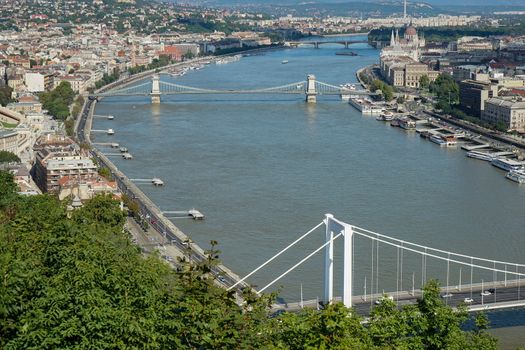 View of the River Danube in Budapest