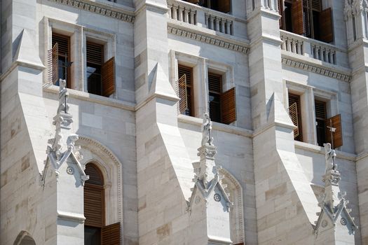 Hungarian Parliament Building in Budapest