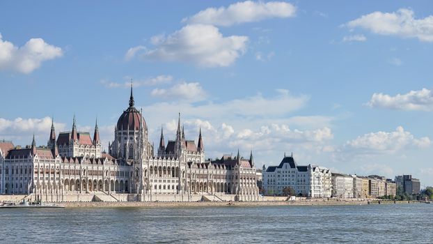 Hungarian Parliament Building in Budapest