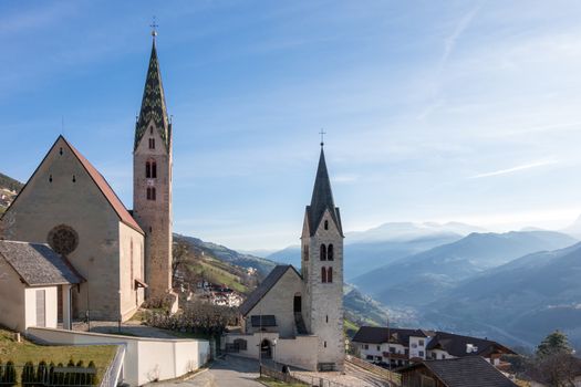 Parish Church and St Michael's Church in Villanders