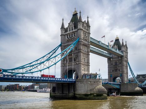 View of Tower Bridge in London