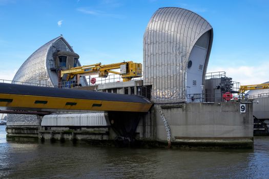 View of the Thames Barrier