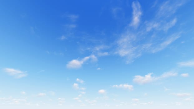 Cloudy blue sky abstract background, blue sky background with tiny clouds, 3d illustration