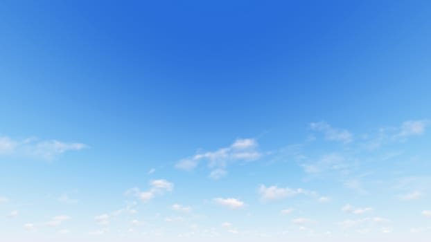 Cloudy blue sky abstract background, blue sky background with tiny clouds, 3d illustration