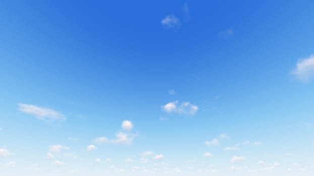 Cloudy blue sky abstract background, blue sky background with tiny clouds, 3d illustration