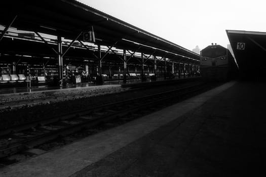 Hua Lamphong the train station in Bangkok, Thailand