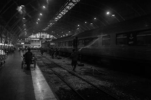 Hua Lamphong the train station in Bangkok, Thailand