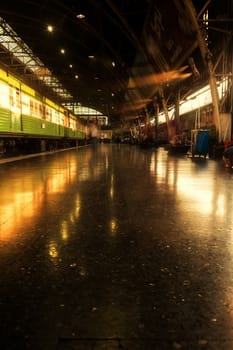 Hua Lamphong the train station in Bangkok, Thailand