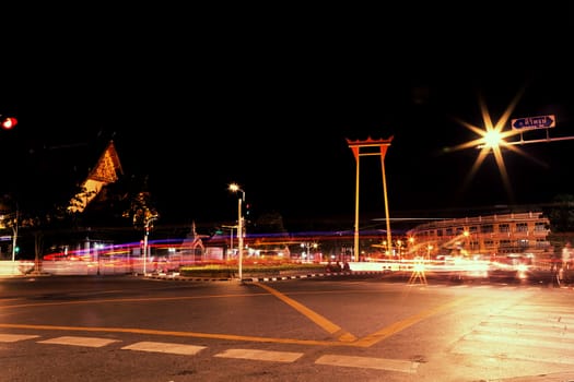 Bangkok cityscape at night