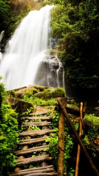 Pha Dok Seaw Waterfall in Chiang Mai, Thailand