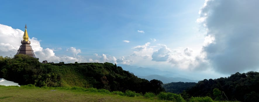 Mountain landscape in Chiang Mai, Thailand