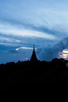 Mountain landscape in Chiang Mai, Thailand