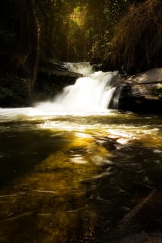 Pha Dok Seaw Waterfall in Chiang Mai, Thailand