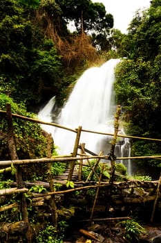 Pha Dok Seaw Waterfall in Chiang Mai, Thailand
