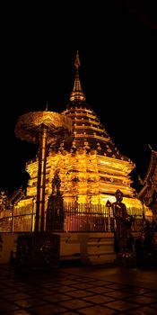 Buddhist temple in Chiang Mai, Thailand