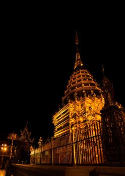 Buddhist temple in Chiang Mai, Thailand