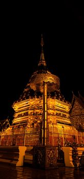 Buddhist temple in Chiang Mai, Thailand