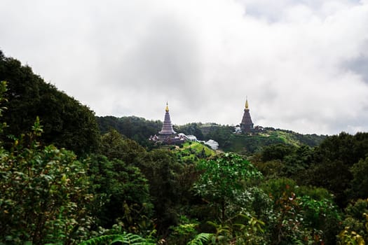 Landscape from Kew Mae Pan Nature Trail located at Chiang Mai