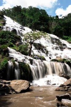 Mae Ya Waterfall in Chiang Mai, Thailand