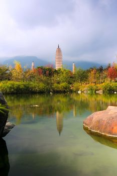 Chongsheng Temple in Dali, Yunnan, China