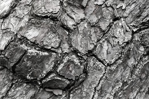Bark with close-up detailed view