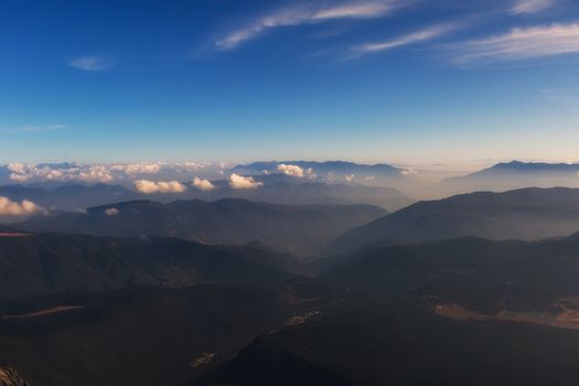 Jade Dragon Snow Mountain (Yulong Snow Mountain) located at Lijiang, Yunnan, China