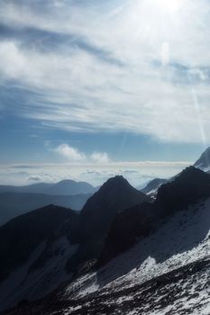 Jade Dragon Snow Mountain (Yulong Snow Mountain) located at Lijiang, Yunnan, China