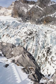 Jade Dragon Snow Mountain (Yulong Snow Mountain) located at Lijiang, Yunnan, China