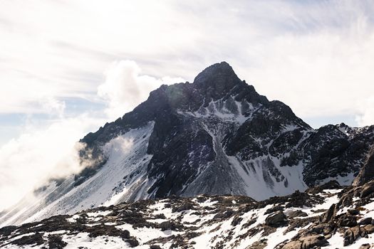 Jade Dragon Snow Mountain (Yulong Snow Mountain) located at Lijiang, Yunnan, China