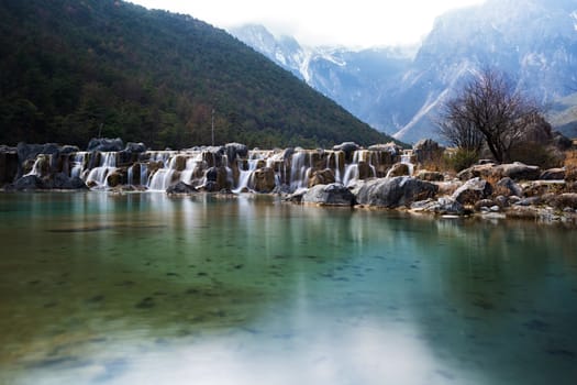 Blue Moon Valley of Lijiang located at Lijiang, Yunnan, China