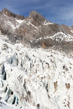 Jade Dragon Snow Mountain (Yulong Snow Mountain) located at Lijiang, Yunnan, China