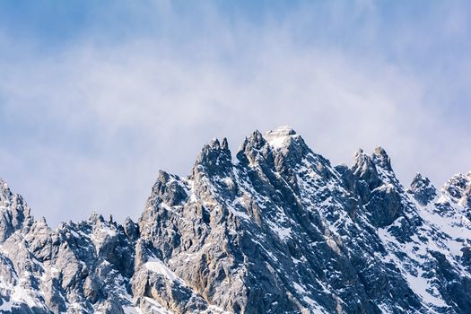 Jade Dragon Snow Mountain (Yulong Snow Mountain) located at Lijiang, Yunnan, China