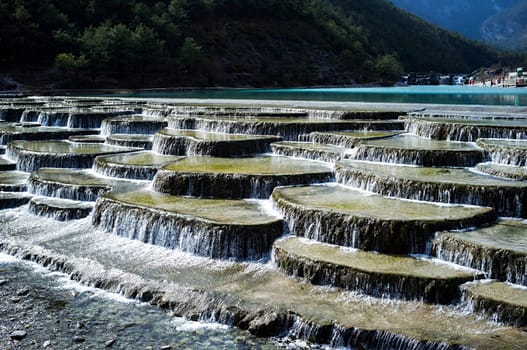 Blue Moon Valley of Lijiang located at Lijiang, Yunnan, China