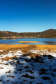 Landscape of Pudacuo National Park, Shangri-la, China