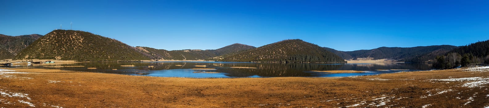 Landscape of Pudacuo National Park, Shangri-la, China