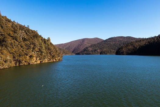 Landscape of Pudacuo National Park, Shangri-la, China