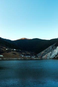 Napa lake in Shangri-la, China