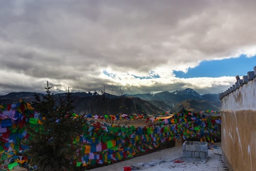 Shangri-la old town in Yunnan, China