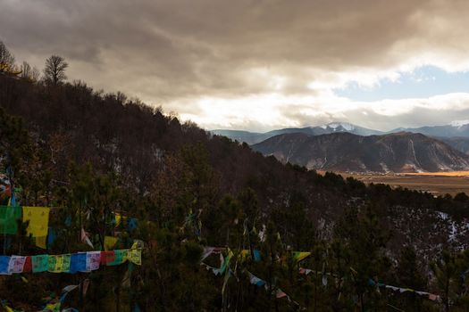 Shangri-la old town in Yunnan, China