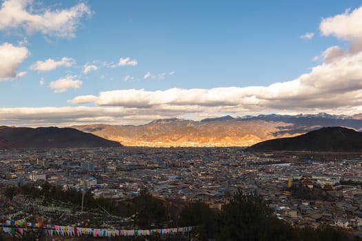 Shangri-la old town in Yunnan, China