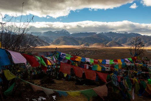 Shangri-la old town in Yunnan, China