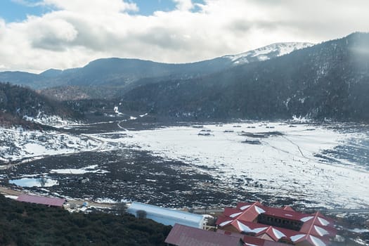 Shika Snow Mountain in Yunnan, China