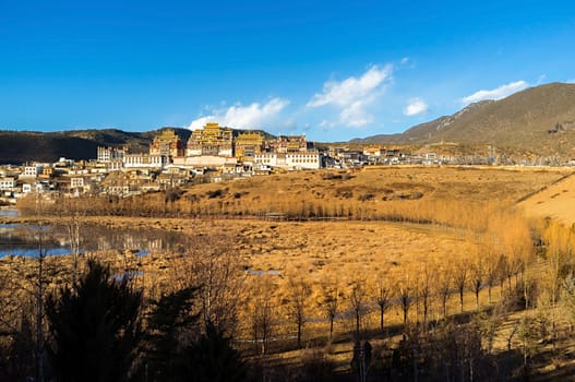 Songzanlin Monastery in Shangri-la, China